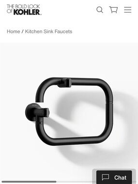 Kohler Matte Black Pot Filler